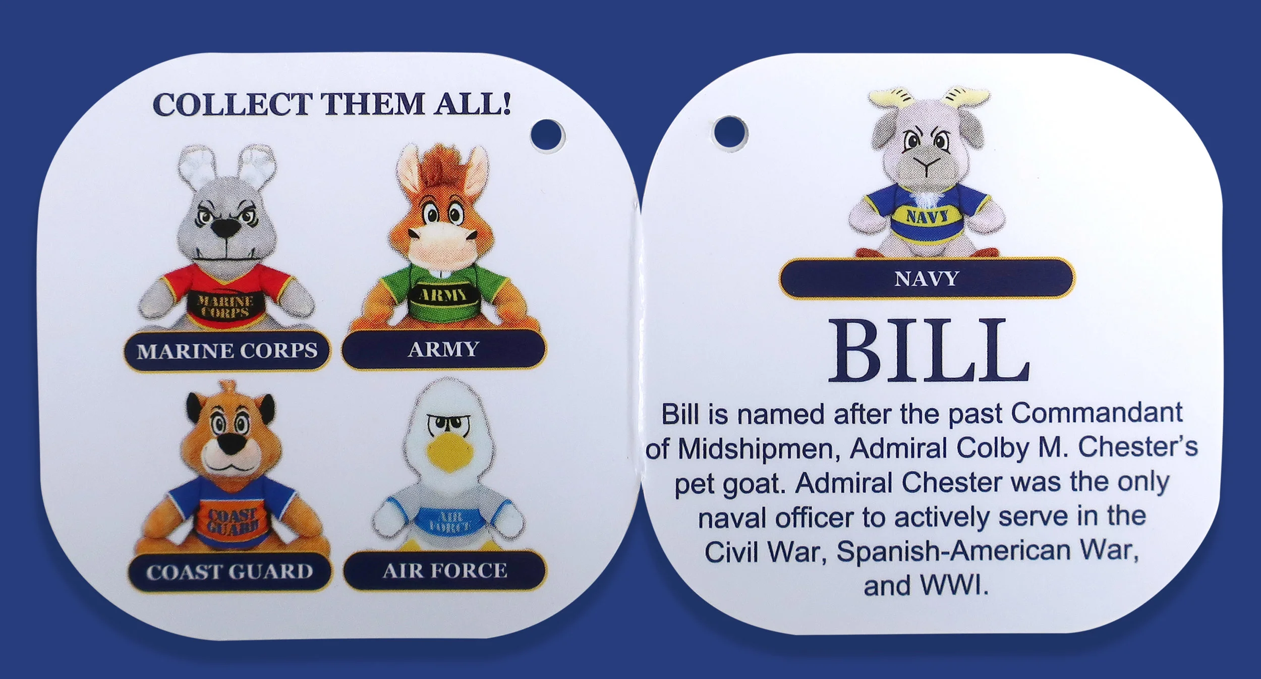 Bill // Navy — Military Mascots
